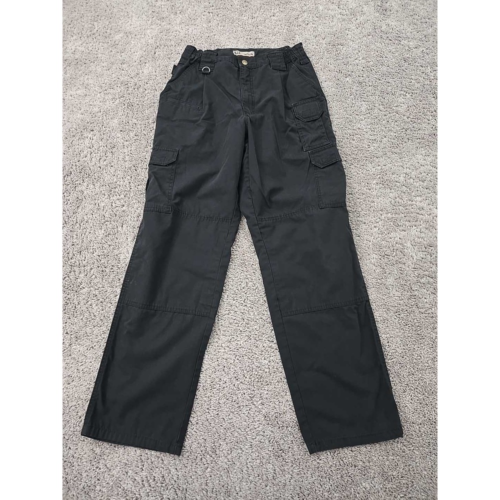 5.11 Tactical Cargo Pants Mens 28x32 Black‎ Straight Leg Outdoor Workwear